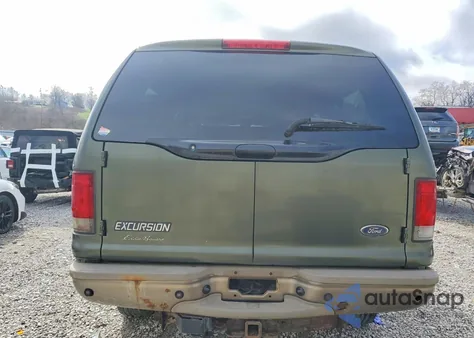 2003 Ford Excursion Eddie Bauer z USA, uszkodzony, nr VIN 1FMSU45P83EC07801